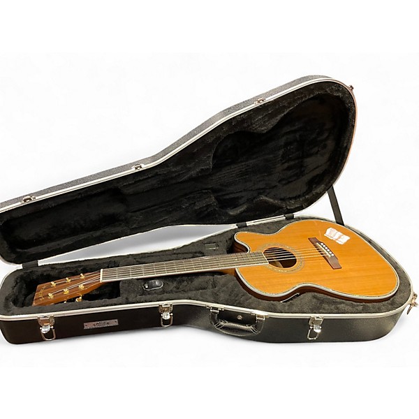 Used Zager ZAD80OMCE Natural Acoustic Electric Guitar