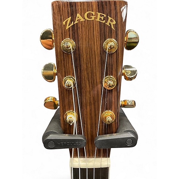 Used Zager ZAD80OMCE Natural Acoustic Electric Guitar