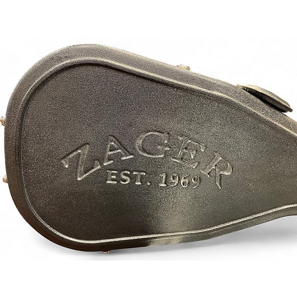 Used Zager ZAD80OMCE Natural Acoustic Electric Guitar