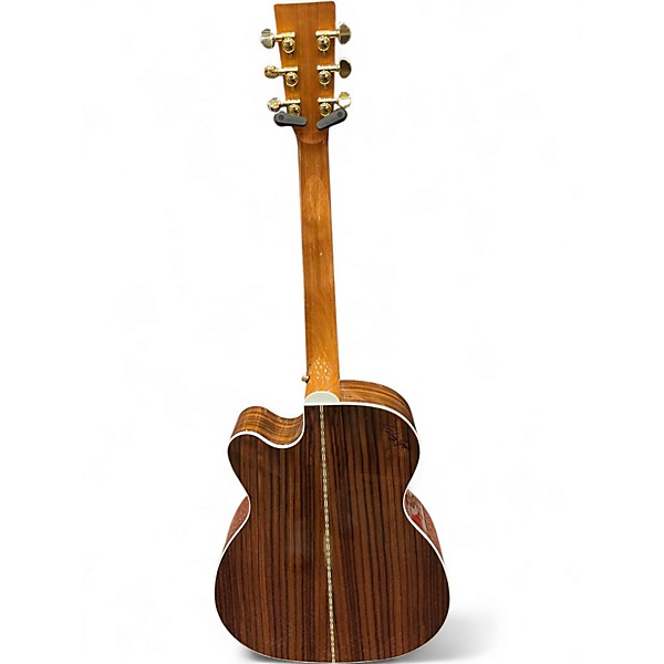 Used Zager ZAD80OMCE Natural Acoustic Electric Guitar