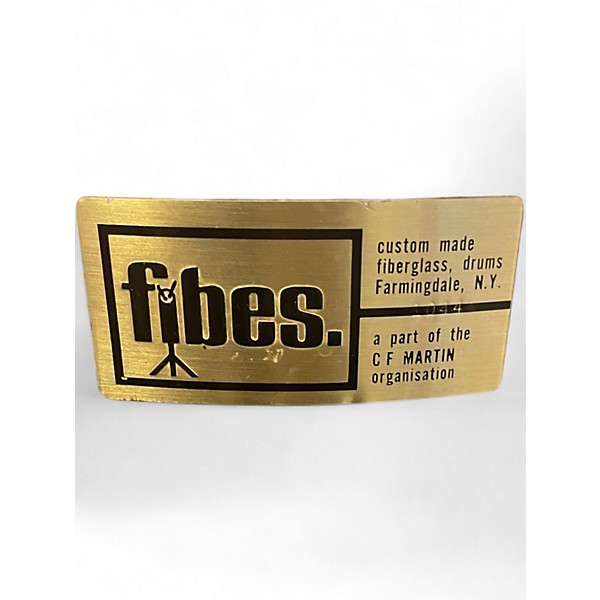 Vintage 1970s Fibes 5 Piece CHROME OVER FIBERGLASS Chrome Drum Kit