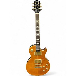 Used Epiphone Les Paul Elite Orange Solid Body Electric Guitar