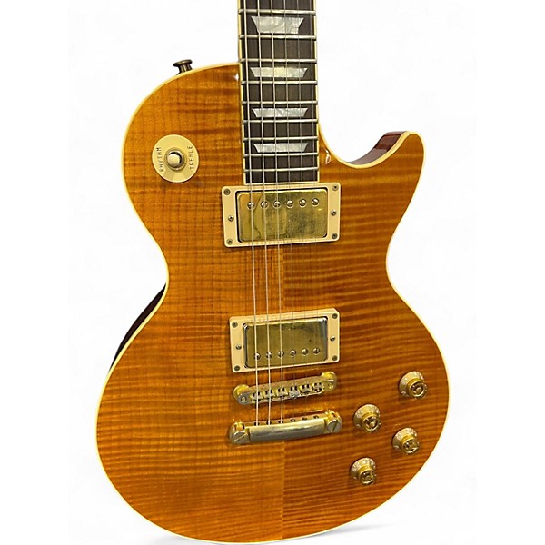 Used Epiphone Les Paul Elite Orange Solid Body Electric Guitar