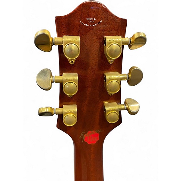 Used Epiphone Les Paul Elite Orange Solid Body Electric Guitar