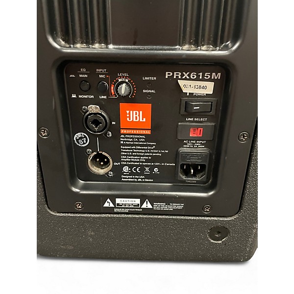Used JBL PRX615M Powered Speaker