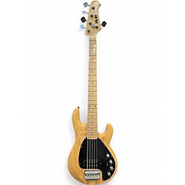 Used Sterling by Music Man Sub 5 Natural Electric Bass Guitar