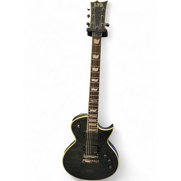 ギター LineTrans 1ch.OEP AMATERAS 0001 compact ESP LTD AX-400FM Electric Guitar See-Thru Black | Guitar Center