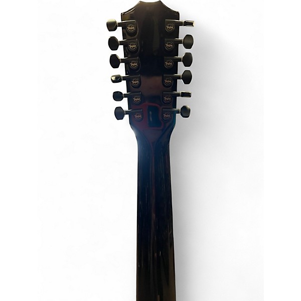 Used Taylor 250-CE-BLK Plus Black 12 String Acoustic Guitar