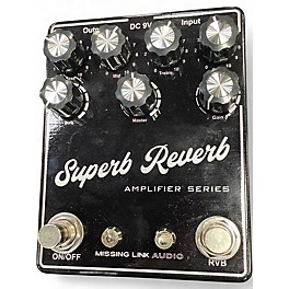 Used Missing Link Audio SUPERB REVERB Effect Pedal