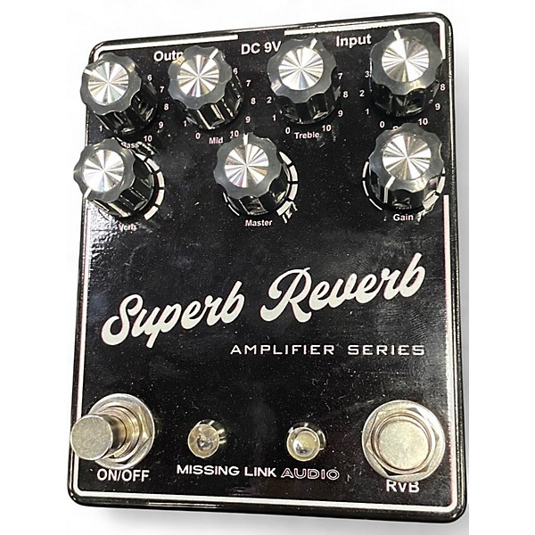 Used Missing Link Audio SUPERB REVERB Effect Pedal