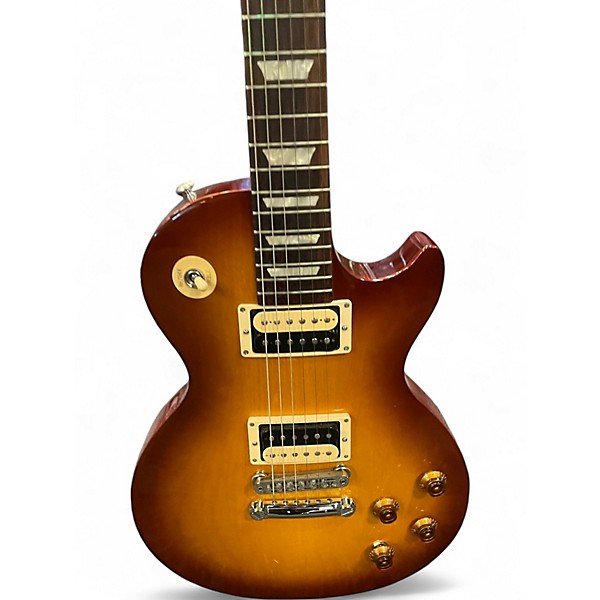 Used Gibson Les Paul Studio Deluxe Honey Burst Solid Body Electric Guitar