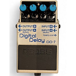 Used BOSS DD7 Digital Delay Effect Pedal