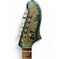Used Bilt Guitars Volare Custom Blue Sparkle Flake Burst Hollow Body Electric Guitar
