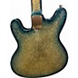 Used Bilt Guitars Volare Custom Blue Sparkle Flake Burst Hollow Body Electric Guitar