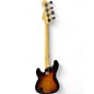 Used 2019 Fender American Elite Precision Bass 2 Tone Sunburst Electric Bass Guitar