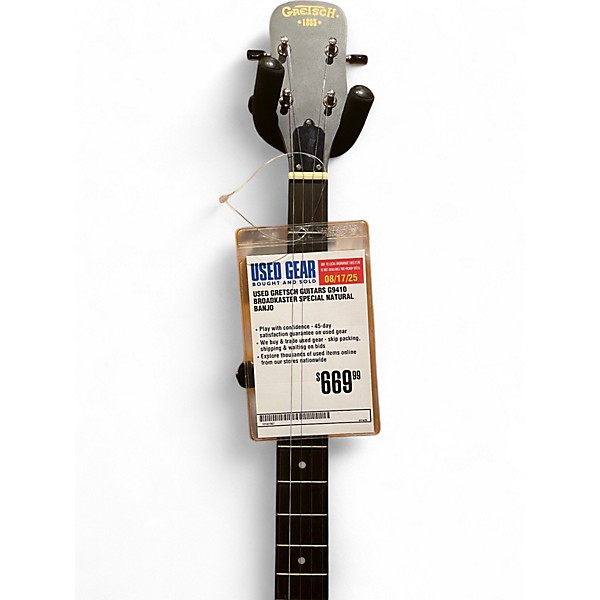 Used Gretsch Guitars G9410 Broadkaster Special Natural Banjo