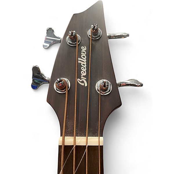 Used Breedlove Pursuit Concert CE Bass Natural Acoustic Bass Guitar