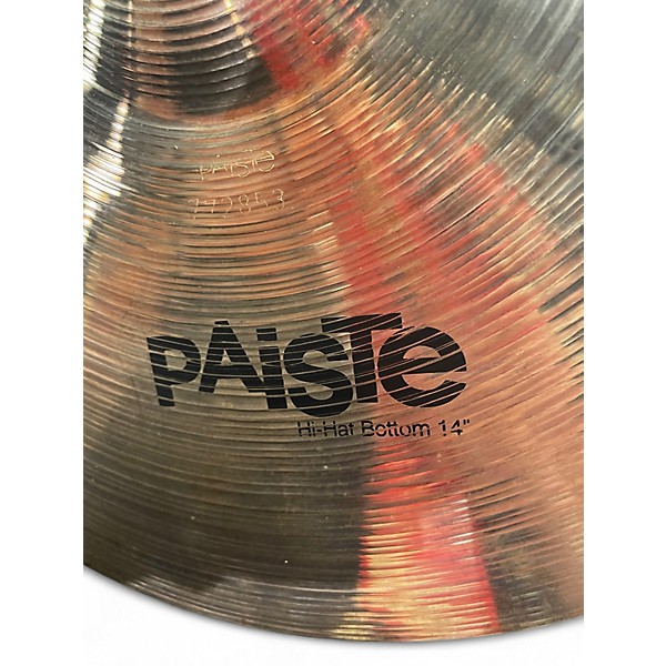 Used Paiste 14in 802 HI HAT PAIR Cymbal