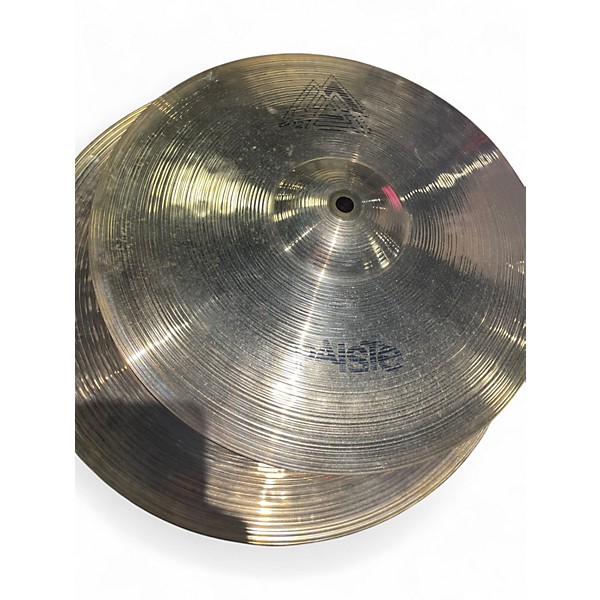 Used Paiste 14in 802 HI HAT PAIR Cymbal