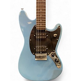 Used Squier SONIC MUSTANG SKY BLUE Solid Body Electric Guitar