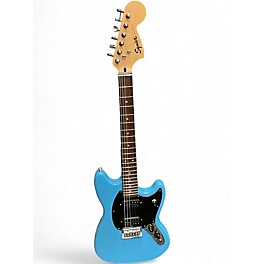Used Squier Bullet Mustang HH CALIFORNIA BLUE Solid Body Electric Guitar