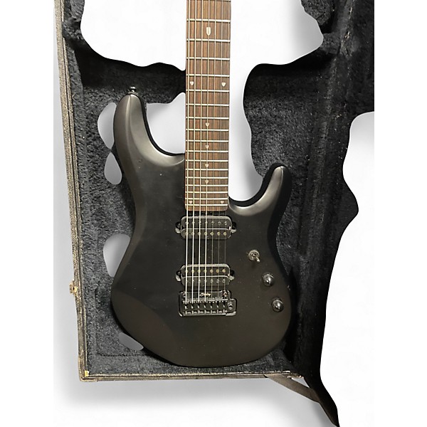 Used Sterling by Music Man JP70 John Petrucci Signature Black Solid Body Electric Guitar
