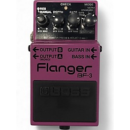 Used BOSS BF3 Flanger Effect Pedal