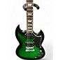 Used Firefly fflgs Green Solid Body Electric Guitar
