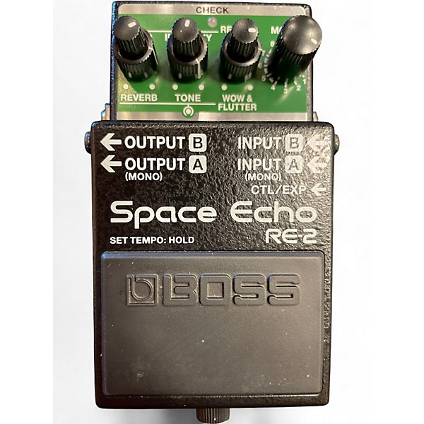 Used BOSS space echo re2 Effect Pedal | Guitar Center