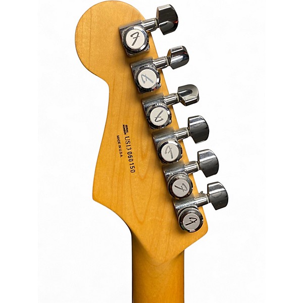 Used Fender USA Pro Standard Stratocaster Black Solid Body Electric Guitar