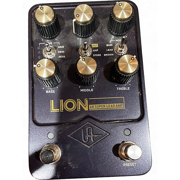 LION 58 Super Lead Amp ギターエフェクター Universal Audio UAFX Lion '68 Super Lead Amp Effects Pedal