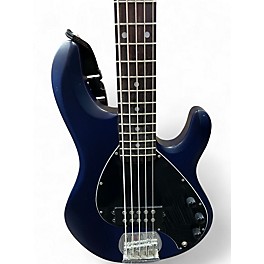 Used Sterling by Music Man SUB RAY5 NAVY BLUE Electric Bass Guitar