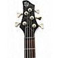 Used Ibanez BTB405e 5 String Trans Gray Electric Bass Guitar