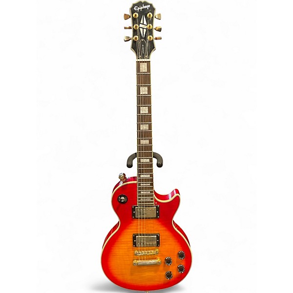 2018年製【Epiphone|Les Paul】Cherry Used 2018 Epiphone Les Paul SL Cherry Sunburst Solid Body