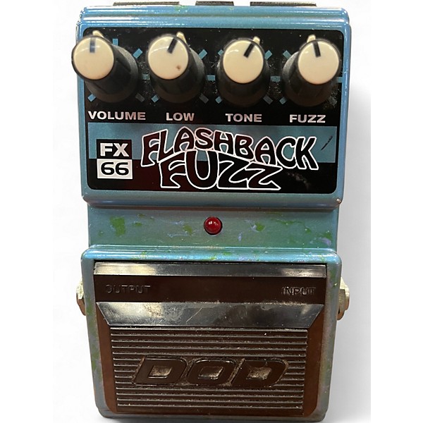 Used DOD FLASHBACK FUZZ Effect Pedal