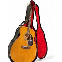 Vintage 1960s Martin 0-18T Natural Acoustic Guitar