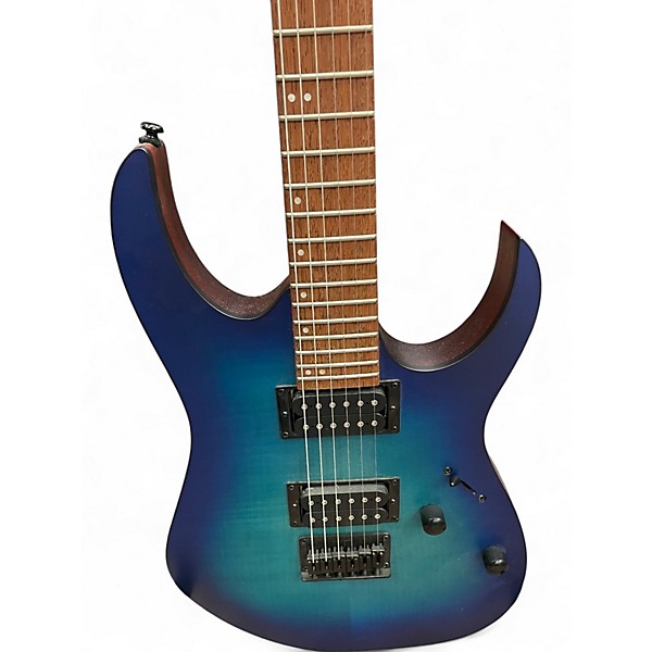 Used Ibanez RG6003FM Blue Sapphire Solid Body Electric Guitar