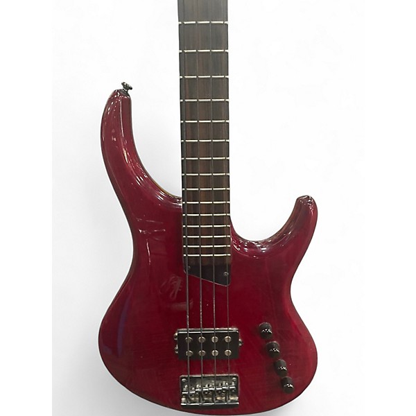 Used MTD Kingston Artist RED Electric Bass Guitar