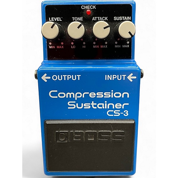 Used BOSS CS3 Compressor Sustainer Effect Pedal