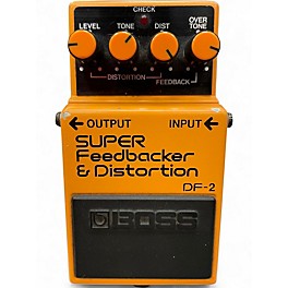 Vintage 1980s BOSS DF2 Super Feedbacker and Distortion Effect Pedal