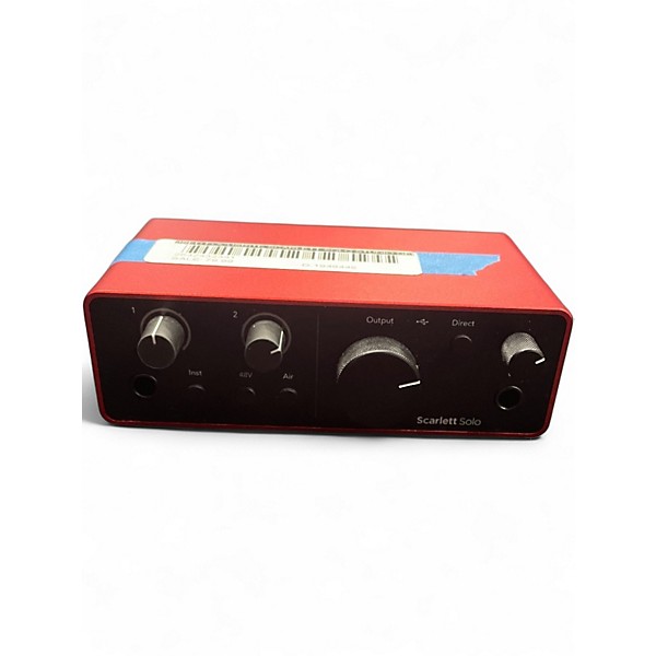 Used Focusrite Scarlett Solo Studio Gen 3 Audio Interface
