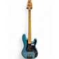 Used Fender Standard Precision Bass Lake Placid Blue Electric Bass Guitar