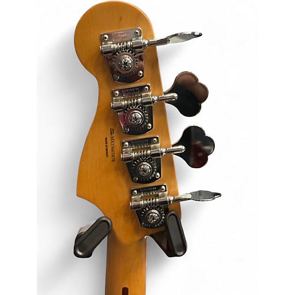 Used Fender Standard Precision Bass Lake Placid Blue Electric Bass Guitar