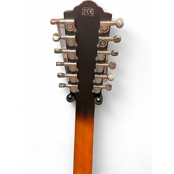 Used Guild F212XL Natural Hollow Body Electric Guitar