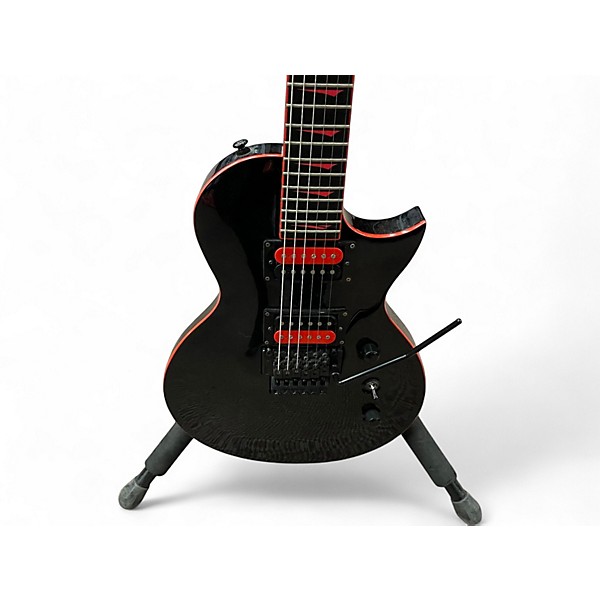 Kramer Assault 220 エレキギター ブラック Amazon.com: Kramer Assault 220FR Floyd Rose, Black with Red