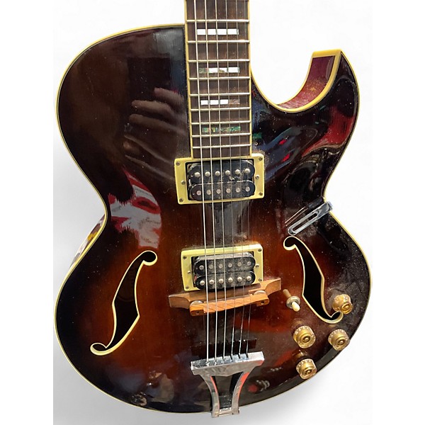 ギター IBANEZ echshifter es-2 Used Ibanez ARTCOR AK85 2 Tone Sunburst Hollow Body Electric