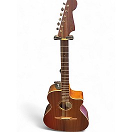 Used Fender NEWPORTER SPECIAL  Mahogany Acoustic Electric Guitar