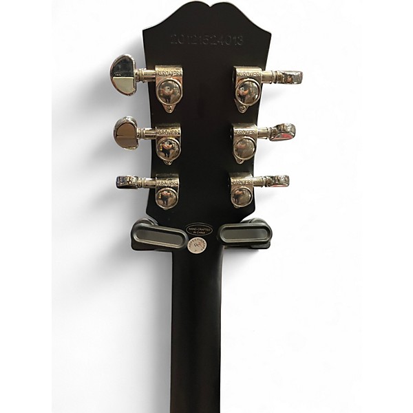 Used Epiphone Les Paul Traditional Pro IV Black Solid Body Electric Guitar