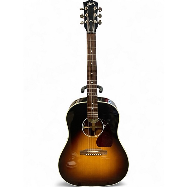 Used 2022 Gibson J45 Standard 2 Tone Sunburst Acoustic Electric Guitar