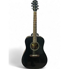 Used Fender CD60 Dreadnought Black Acoustic Guitar